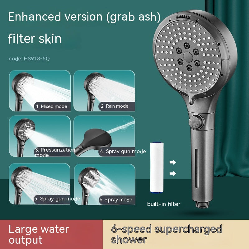 6 Function Showerhead