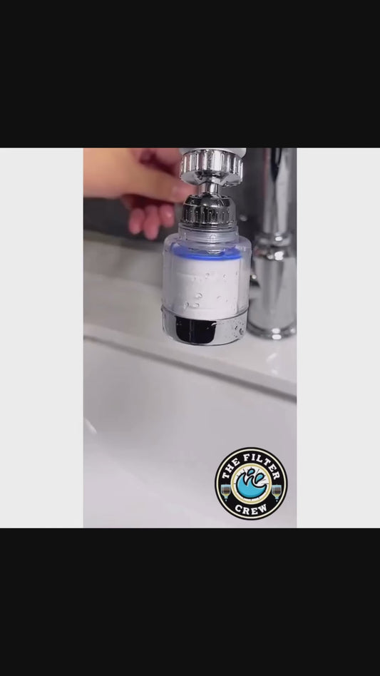 Faucet Filter Rotating Head